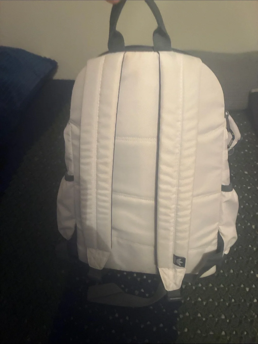 adidas backpack white